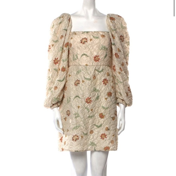 Johanna Ortiz Floral Print Mini Dress Size: 8 - Picture 13 of 13